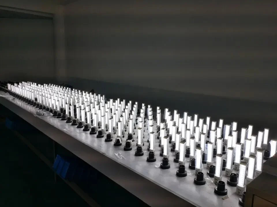 4pin G24Q 9W LED Horizontal PL Light Lamp G24q-1 G24q-3 PLC-18W PLC26W CFL Replacement CE RoHS 110V 220V 277V Plug Bulb Light