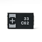 10pcs/lot 16V 25V 33uF 60mR 70mR 7343 16TQC33MYFD 25TQC33MYF  Type D SMD Polymer tantalum capacitors Low ESR New and original