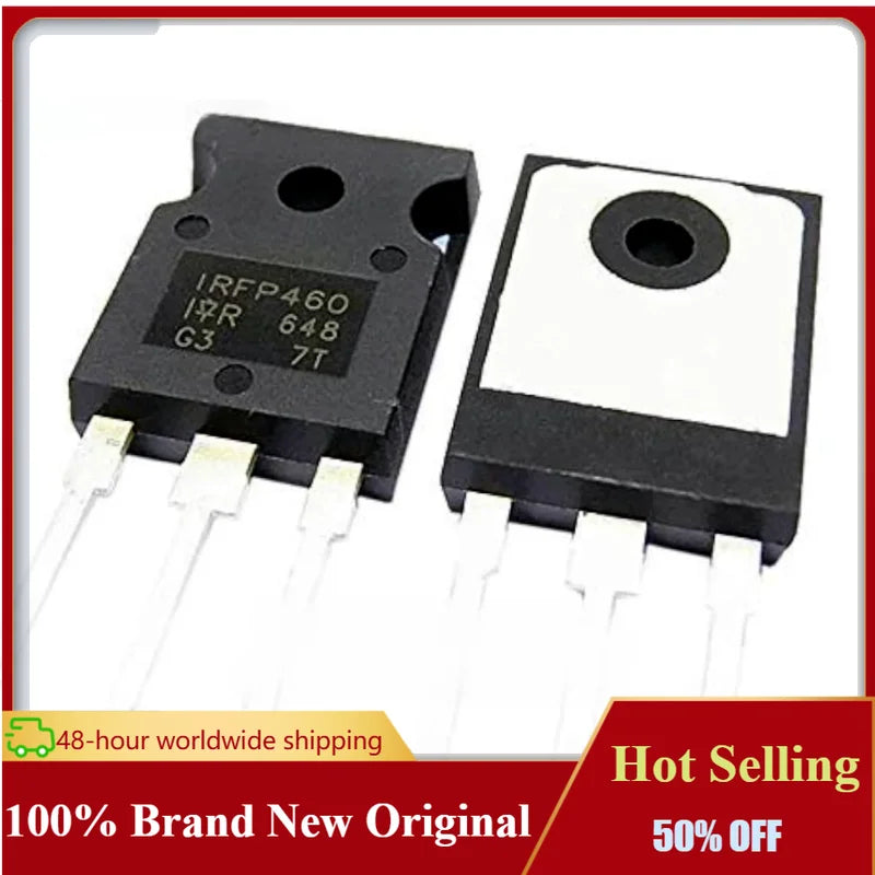 5~50pcs IRFP460PBF IRFP460 TO-247 N-Channel 500V 20A Through-Hole MOSFET Original Genuine Hot Selling