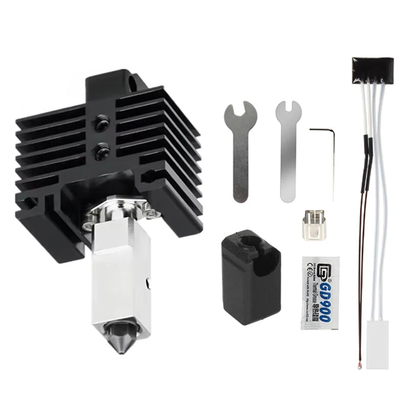 Original Hotend For Bambu Lab p1 X1 P1P X1C P1S Upgrade Hot end Print Head Heater Thermistor For bambulab Hardened steel Nozzle