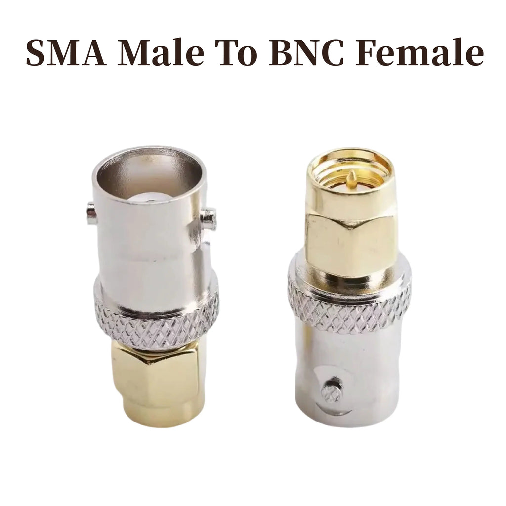 Coax Coaxial SMA Male Female To BNC Male Female Adapter Gold Plated Copper Antenna Connector RF Adapter
