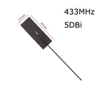 1pcs 433MHz Internal Antenna Lora Singal Amplifier Built-in Spring FPC PCB Patch Antenna 8dbi Booster for Wireless Data Module