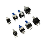 10PCS/LOT 5.8x5.8 7x7 8x8 8.5x8.5mm Self Locking / UNlock Push Tactile Power Micro Switch 6 Pin Button Switches