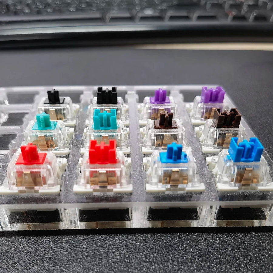 70/30/30pcs Dustproof Switch For Mechanical Keyboard Shaft Switch Gamer Keyboard Axis Clicky Linear Tactile Silent Switches