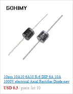 20pcs 1W Metal film resistor 1% 1R ~ 1M 1 2 10 22 47 100 330 ohm 1K 4.7K 10K 22K 47K 100K 330K 470K 2R 10R 22R 47R 100R 330R