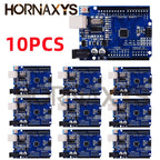 1-10 Uds/alta Calidad UNO R3 (CH340G) MEGA328P Para Arduino UNO R3 + CABLE USB ATMEGA328P-AU Placa De Desarrollo 16Mhz TYPE-C