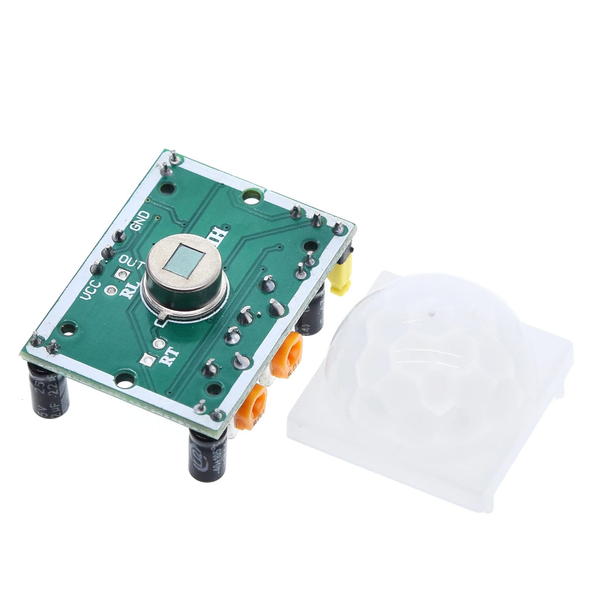 TZT 1/3pcs HC-SR501 Adjust IR Pyroelectric Infrared PIR Motion Sensor Detector Module for arduino for raspberry pi kits