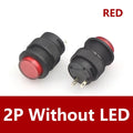 5/20PCS Self-locking 16MM Latching/Momentary Push Button Switch with 5Color LED Lighting 4Pin R16-503/AD R16-503/BD