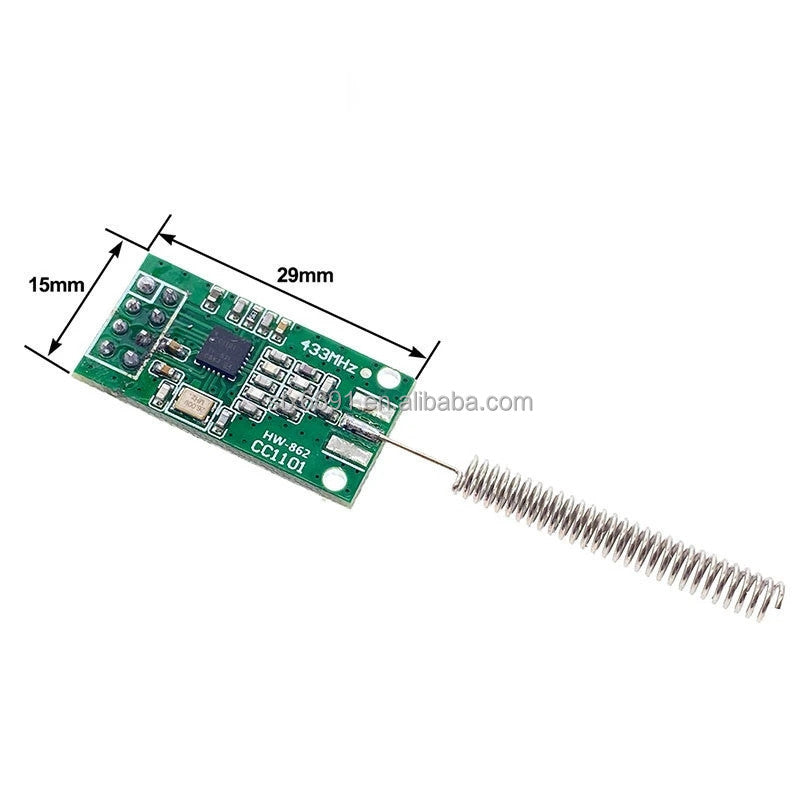 433m Cc1101 Data Transmission Transceiver Si4432 Industrial Rf Serial Communication Transparent Wireless Module