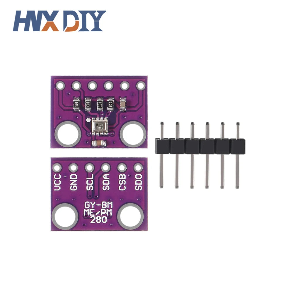 1-10pcs BME280 BMP280 5V 3.3V Digital Sensor Temperature Humidity Barometric Pressure Module I2C SPI for Arduino