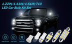 42Pcs T10 5050 Car LED Light Bulb Interior Dome Trunk License Plate Lamps Kit White for Bmw E53 E60 E90 LED Lamp