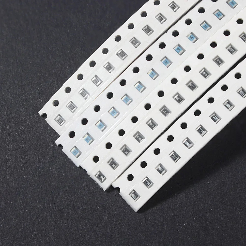 1500pcs 0603 0805 1206 SMD Resistor Kit 0ohm-10M Ohm 1% 60valuesX 25pcs=1500pcs High Precision Film Chip Resistance Kits
