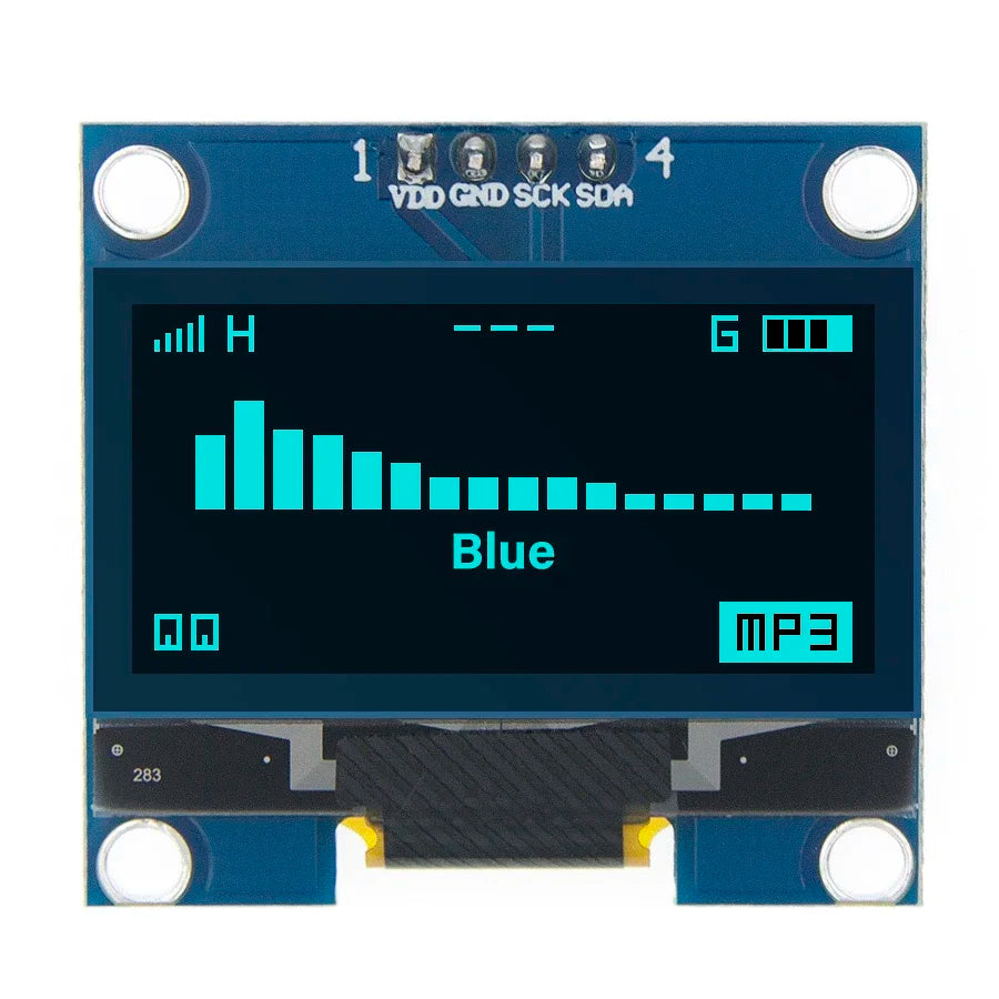 1-10pcs 1.3" OLED Display Module White/Blue Color Drive Chip SH1106 128X64 1.3 inch OLED LCD LED IIC I2C Communicate For Arduino
