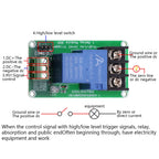 1/2/4 channel relay module 30A with optocoupler isolation 5V 12V 24V supports high and low Triger trigger DC30V/30A AC250V/10A