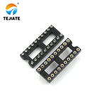10PCS IC Sockets DIP6 DIP8 DIP14 DIP16 DIP18 DIP20 DIP24 DIP32 DIP28 DIP40 pins Connector DIP Socket 6 8 14 16 18 20 24 28 40Pin