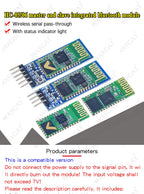 HC-05 HC-06 RF Wireless Bluetooth Transceiver Slave Module HC-08 Serial Port Module Wireless 4.0 HC-42 BLE 5.0 Bluetooth module