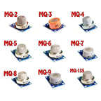 1pcs MQ-2 MQ-3 MQ-4 MQ-5 MQ-6 MQ-7 MQ-8 MQ-9 MQ-135 Detection Smoke Methane Liquefied Gas air quality Alcohol Sensor Module