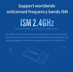 nRF24L01 2.4GHz SMD Wireless Module PA LNA Long Distance 800m SPI RF Transceiver CDSENET E01-2G4M20S1B  PCB Antenna GFSK