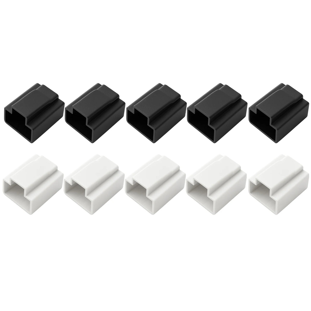 10-100PCS RJ45 Connectors Dust Cover Ethernet Cable Protective Case Cap for RJ45 Pass Through Connector Network Cat6 Cat7