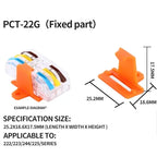 10pcs Compact 1/2/3/4/5 in Multiple Out Wire Connector - Speedy Splicing, 0.08-4.0mm  for Home Wiring Conductor Terminal