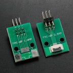1PC FPC/FFC Adapter Board 0.5mm To 2.54mm Connector Double Row Straight Needle 4/6/8/10/12/14/15/16/18/20/22/24/26/30/34/36 Pin