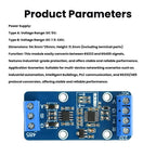 RS232 to RS485 Module Serial Conversion Module 232/485 Mutual Conversion Module TVS Industrial Grade Protection