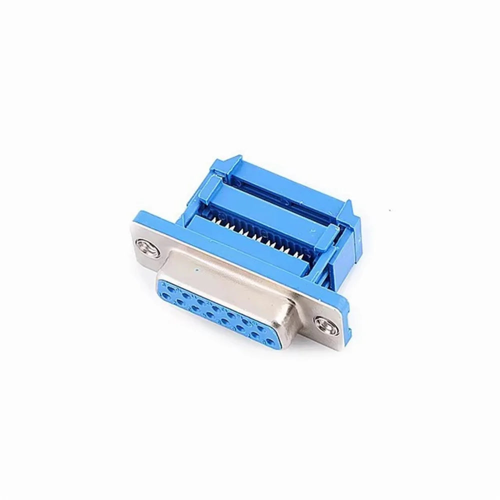 2/5PCS D-SUB IDC Connector DIDC9 DIDC15 DIDC25 DIDC37 Pin Male Female Shielding Cover Adapter For Flat Cable DB9 DB15 DB25 DB37
