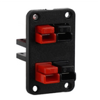 ABVO-For Anderson Plug Connector 2Pcs 45A 600V Power Plug Cable Connectors Fixed Mounting Bracket Panel