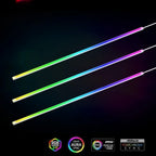 Soft Neon Addressable Rainbow PC WS2812b LED Strip Light for 5V 3pin ARGB Header PC Case Asus Aura Sync RGBIC Fusion MSI Mystic