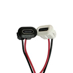 1-10pcs USB Type C 2pin Connector Jack Female Type-C With Card Buckle 3A Fast Charging Jack Port USB-C Charger Plug Socket