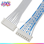 1PCS 1M 2P/3/4/5/6/8/10/12-20Pin Pitch Single/Double Head Wire Cable Connector  JST XH2.54 XH 2.54mm White Blue Male Female Plug