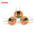 5pcs/1pc R Rod Common Mode Toroidal Inductor Coil 4x15mm 5x20 14x9x5 22x14x8mm 0.6-1.2mm Wire 3.3UH/2-10MHz 4-10A Power Filter