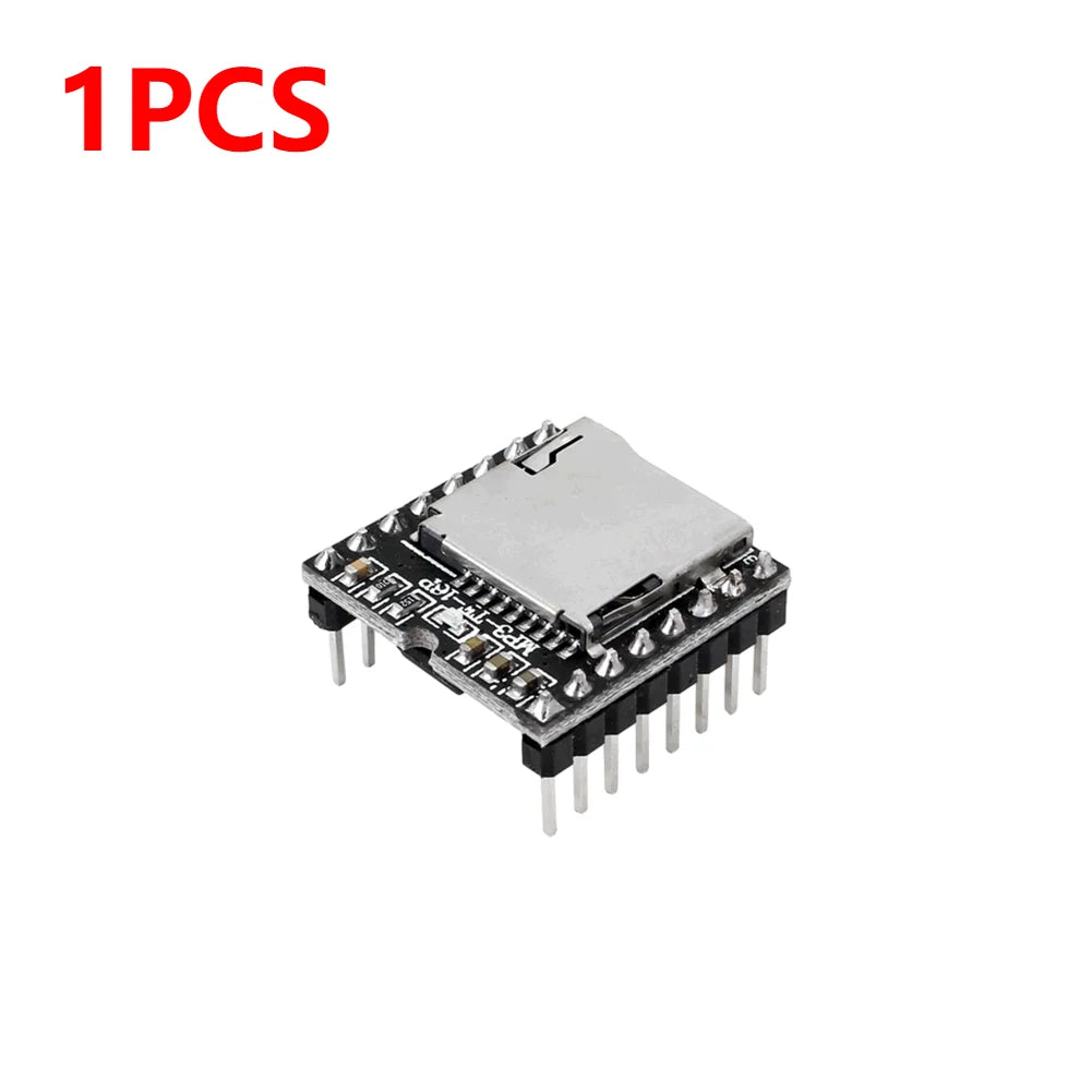 1-10PCS DFPlayer Mini MP3 Player Module V3.0 16P TF Card U Disk DF Player Module MP3 Voice Decode Board Mini MP3 Player Module