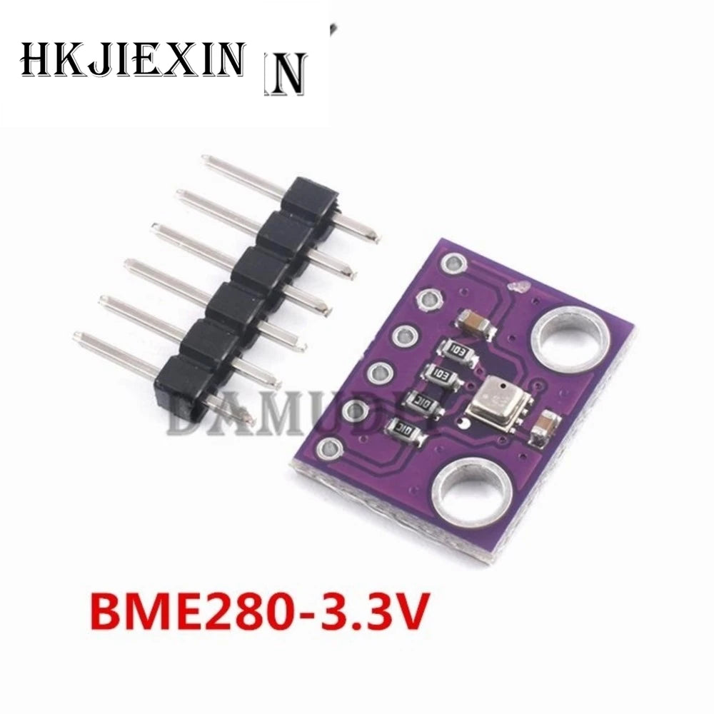 JX 5pcs/10pcs/BME280 5V 3.3V Digital Sensor Temperature Humidity Barometric Pressure Sensor Module I2C SPI 1.8-5V