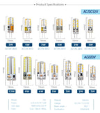 10Pcs/lot G4 LED Light Bulb 2W 3W 4W 5W 7W 9W AC DC12V 220V Corn Lamp SMD2835 Spotlight Chandelier Lighting Replace Halogen Lamp