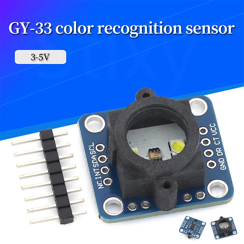 GY-33 TCS34725 Color Sensor Module Color Identify Recognition Sensor Replace TCS230 TCS3200 for Arduino DIY Electronic