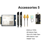 Quectel EC25 M.2 LTE Cat 4 Module with SIM Card Slot EC25-A EC25-E EC25-J EC25-AU EC25-AUX EC25-EUX EC25-AF AFX with Antenna