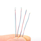0805 1206 0603 Micro SMD 3V Led Light Wired 30CM DIY Materials Lamp For Model Making HO Railway Scene Layout Accessory 10Pcs