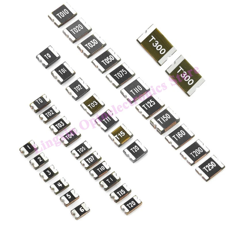 20pcs One-Time Positive Disconnect SMD Restore Fuse 1206 3216 0.5A 1A 2A 2.5A 3A 4A 5A 6A 7A 8A 10A 12A 15A 20A 30A Fast Acting
