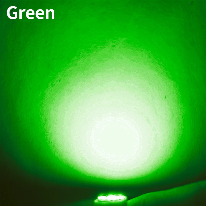 10PCS BA9S 44 47 T11 T4W Bayonet AC 6V 1206 3020 8SMD LED Pinball Machine Light Bulb Lamp  Automobile Bulb