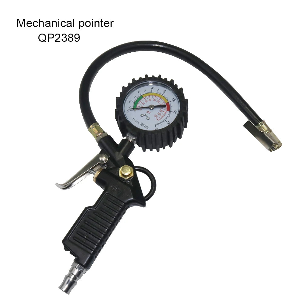 Automobile Tire Pressure Gun Barometer American Style European Style Japanese Style Handheld Tire Pressure Gauge