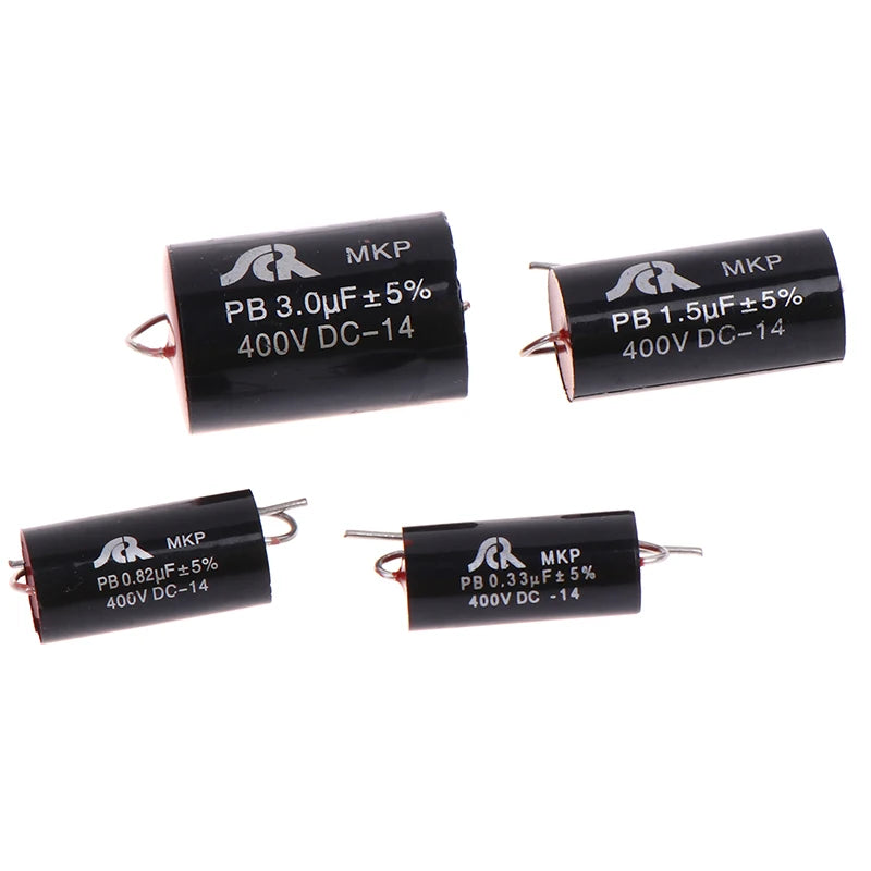 SCR Copper Foot Fever Polypropylene Coupling Audio Capacitor Of Fever Stage MKP Capacitor 400V 0.22UF-27UF
