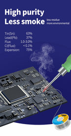 【MECHANIC】 HX-T100 500g Soldering Wire Mild Rosin Core  0.5mm 0.6mm 0.8mm 1mm 1.2mm for IPhone Samsung Repair Tool