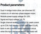 L298N Dual H-Bridge Motor Driver Module – PWM Speed Control, Reversing Function (DC/Stepper Compatible)