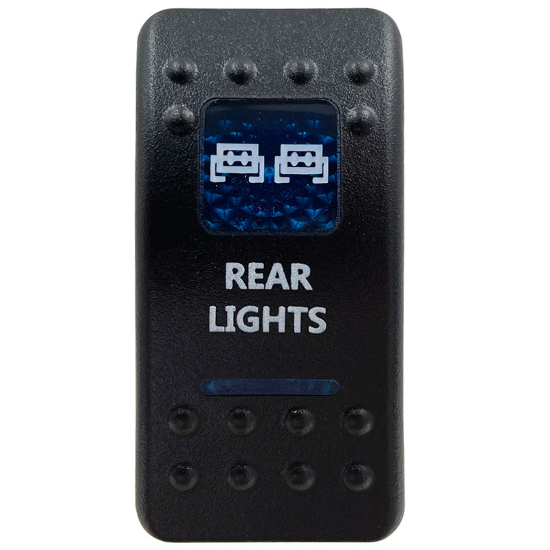 Blue Led Rocker Switch Button 5Pins&7Pins ON OFF ON For Car Marine Boat NARVA ARB Style interior Lights parts Camper Accessories