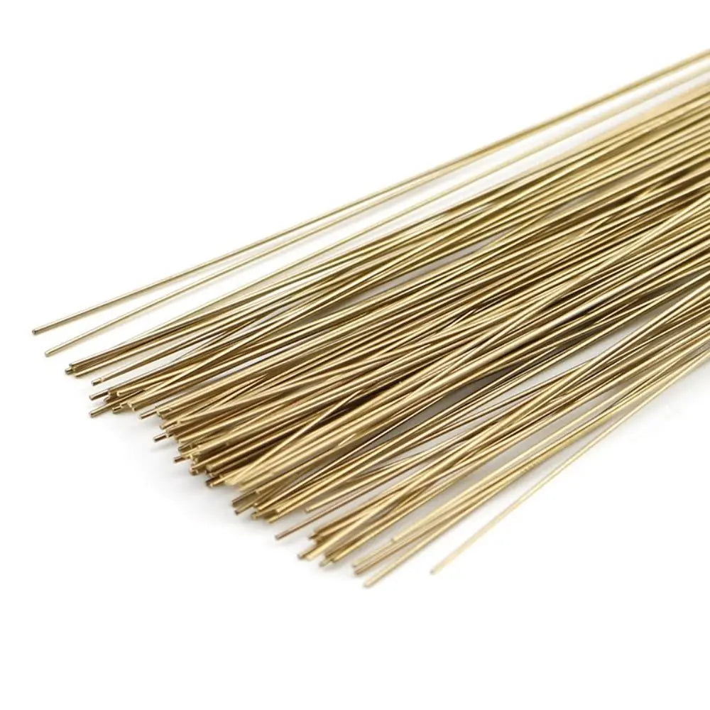1Pcs Easy Solder Silver Welding Rod Brazing Stick Silver-Copper Alloy Soldering Wire 50cm Length 0.5mm 0.7mm 1.0mm 1.2mm 1.5mm