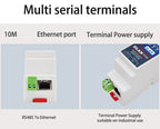 Promotion ZLAN5143D DIN Rail RS485 To Ethernet RJ45 Converter Server Device Modbus RTU TCP Gateway