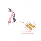 Hardcase Lipo Harness 2S JST XH Balance XT60 Tamiya Deans EC3 EC5HXT TrX Plug to 90 Degree 4.0/5.0mm Bullet Connector with Cover