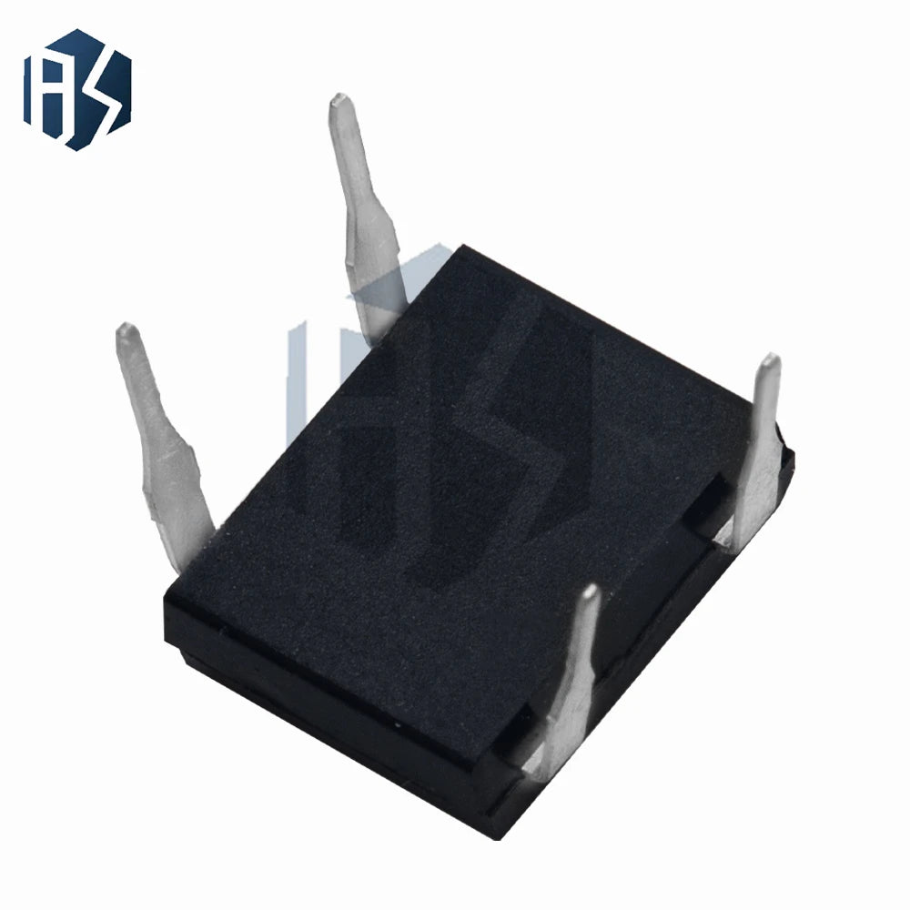 10pcs/lot diode bridge retifica DB207 DIP-4 DB207S DIP4 2A 1000V power diode rectifier 1000v electronic components