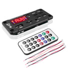50W Amplifier MP3 Decoder Board DC 6V 18V Bluetooth 5.0 Car MP3 Player USB Recording Module FM AUX Radio For Speaker Handsfree